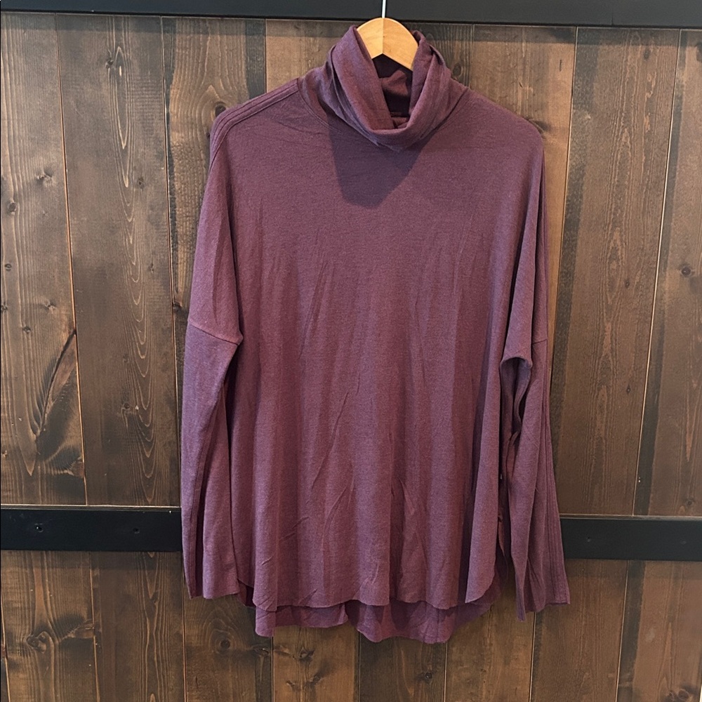 Kit and Ace Purple Turtleneck Tunic Women’s Size XL